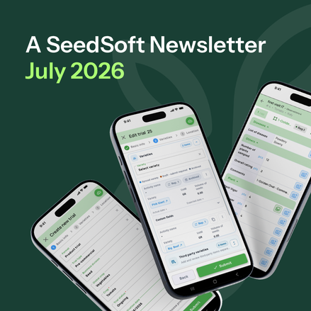SeedSoft Newsletter July 2026